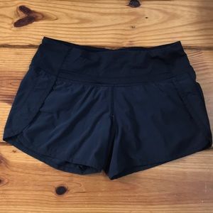 Black Lululemon Shorts.
